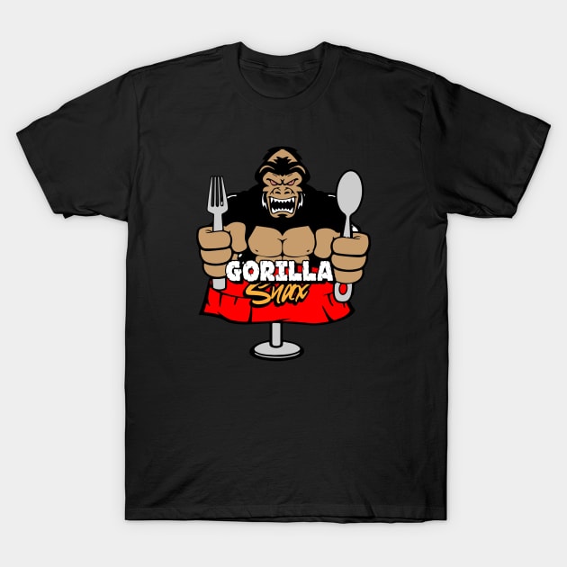 Gorilla Snax T-Shirt by Banks Apparel